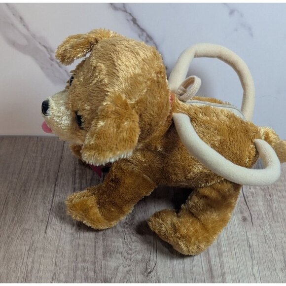 Toby NYC dog handbag purse toy pink ribbon bow zipper pocket 10" - Picture 5 of 13